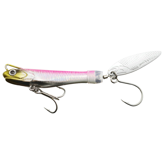issei UMITARO SAKANA SAKANA SPIN 40g #010 SILVER PINK