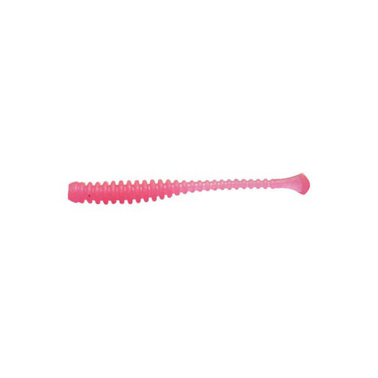 issei UMITARO SILKY SHAD 2" ( 14 pcs/pack) #039 PINK GLOW RAINBOW
