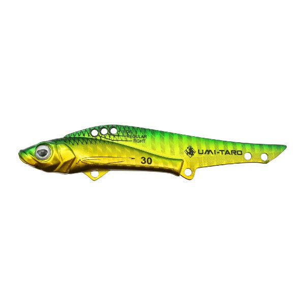 issei UMITARO SPEED SARDINE URUME VIB 30g 90mm : 30g #004 GREEN GOLD