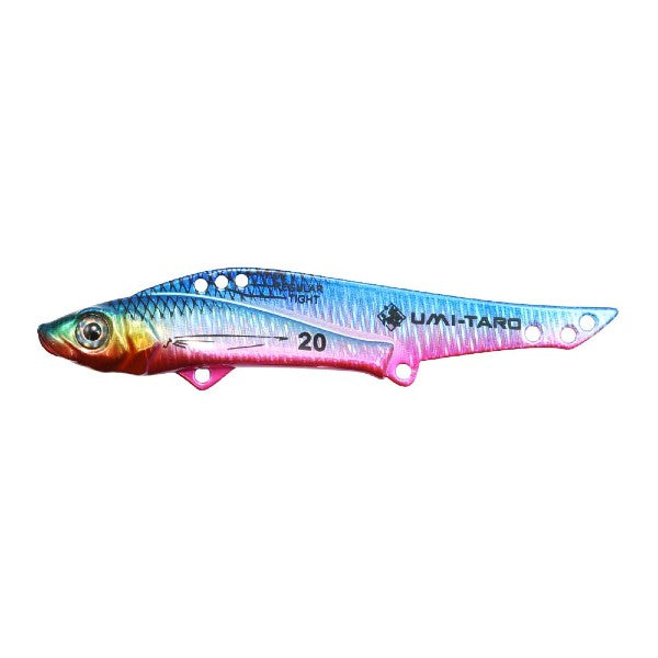issei UMITARO SPEED SARDINE URUME VIB 20g 79mm : 20g #008 BLUE PINK saltwater fishing lure