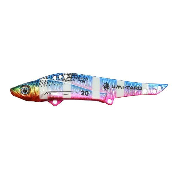 issei UMITARO SPEED SARDINE URUME VIB 20g 79mm : 20g #035 BLUE PINK GLOW ZEBRA saltwater fishing lure