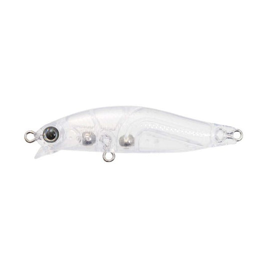 issei UMITARO AME MINNOW 48SR-SF 48mm : 2.3g Slow Floating #001 CLEAR