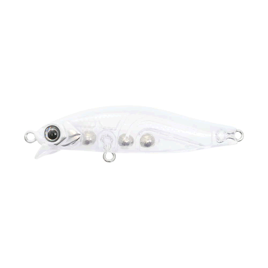 issei UMITARO AME MINNOW 48SR-SS 48mm : 2.7g Slow Sinking #002 GLOW BACK