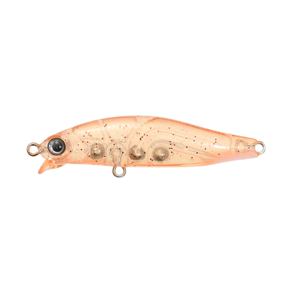 issei UMITARO AME MINNOW 48SR-SS 48mm : 2.7g Slow Sinking #005 OKIAMI TAIL GLOW saltwater fishing lure