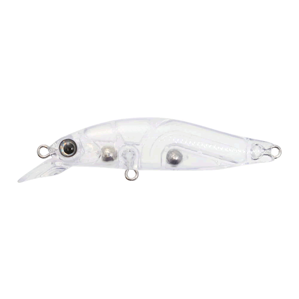 issei UMITARO AME MINNOW 48MR-SF 48mm : 2.3g Slow Froating #001 CLEAR saltwater fishing lure