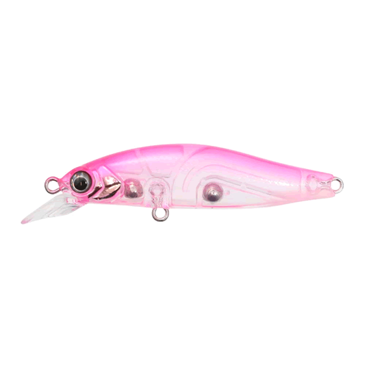 issei UMITARO AME MINNOW 48MR-SF 48mm : 2.3g Slow Froating #003 PINK BACK TAIL GLOW