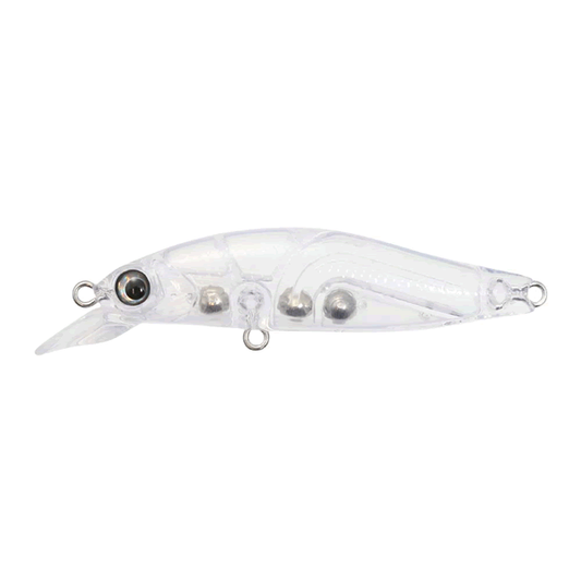 issei UMITARO AME MINNOW 48MR-SS 48mm : 2.7g Slow Sinking #001 CLEAR