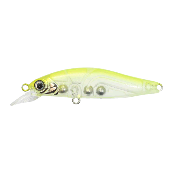 issei UMITARO AME MINNOW 48MR-SS 48mm : 2.7g Slow Sinking #004 CHART BACK TAIL GLOW saltwater fishing lure