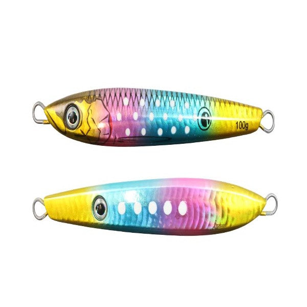 issei UMITARO NEKO METAL SAKURAMASU SP 100g #044 RAINBOW DOT GLOW saltwater fishing lure