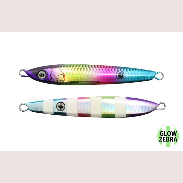 issei UMITARO NEKO METAL TACHIUO SP 210g #051 SILVER RAINBOW ZEBRA saltwater fishing lure
