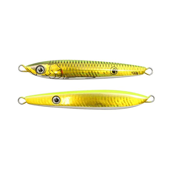 issei UMITARO NEKO METAL SAKURA MASU SP 180g #047 GOLD CHART GLOW saltwater fishing lure