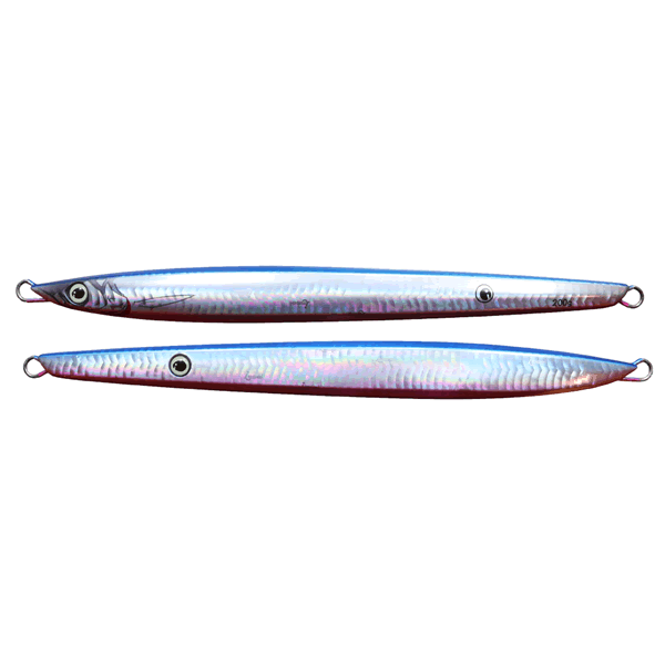issei UMITARO NEKO METAL LONG 200g #008 BLUE PINK saltwater fishing lure