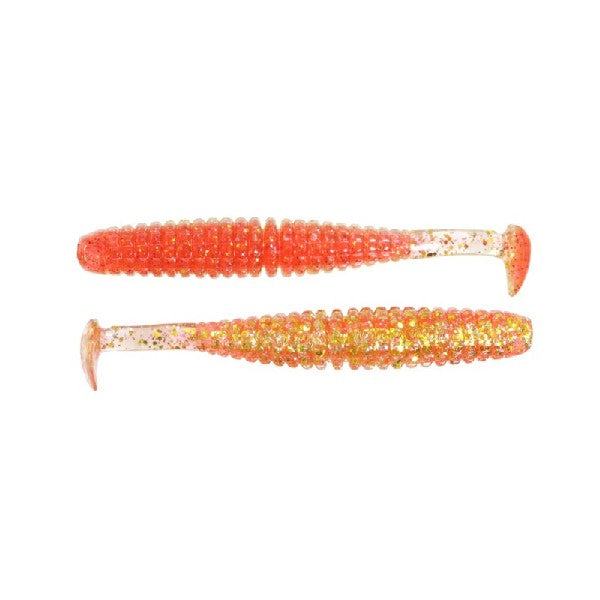 issei UMITARO CARAMEL SHAD 2.6" (7 pcs/pack) #028 AKAKIN