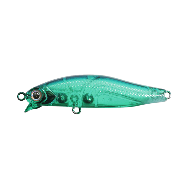 issei UMITARO AME MINNOW 48SR-SF 48mm : 2.3g Slow Froating #014 KABURA GREEN TAIL GLOW saltwater fishing lure