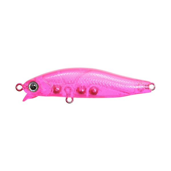 issei UMITARO AME MINNOW 48SR-SS 48mm : 2.7g Slow Sinking #013 BRIGHT PINK saltwater fishing lure