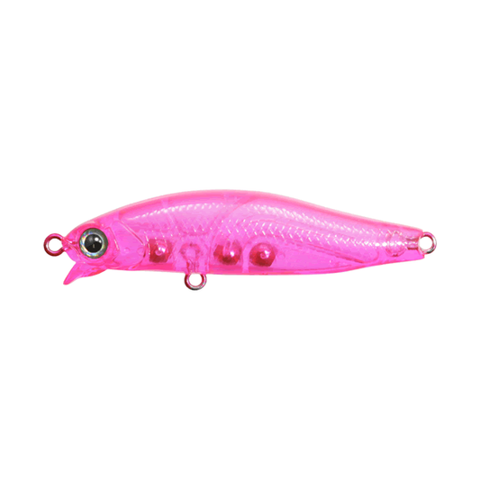 issei UMITARO AME MINNOW 48SR-SS 48mm : 2.7g Slow Sinking #013 BRIGHT PINK