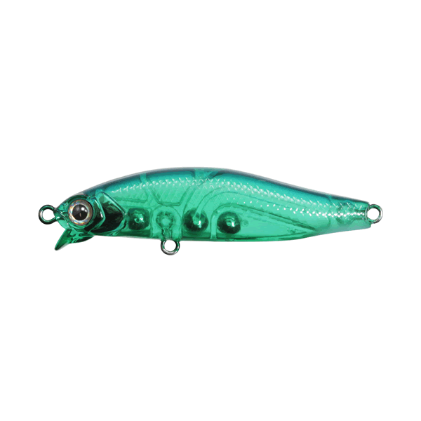 issei UMITARO AME MINNOW 48SR-SS 48mm : 2.7g Slow Sinking #014 KABURA GREEN TAIL GLOW saltwater fishing lure
