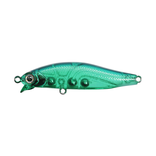 issei UMITARO AME MINNOW 48SR-SS 48mm : 2.7g Slow Sinking #014 KABURA GREEN TAIL GLOW