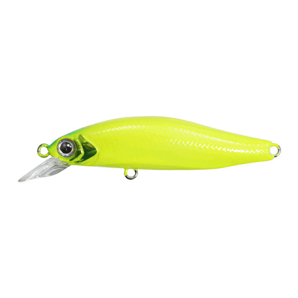 issei UMITARO AME MINNOW 48MR-SS 48mm : 2.7g Slow Sinking #012 SOLID LIME CHART saltwater fishing lure