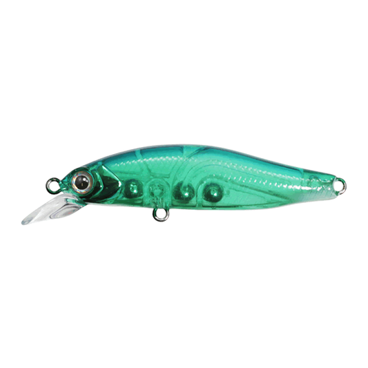 issei UMITARO AME MINNOW 48MR-SS 48mm : 2.7g Slow Sinking #014 KABURA GREEN TAIL GLOW