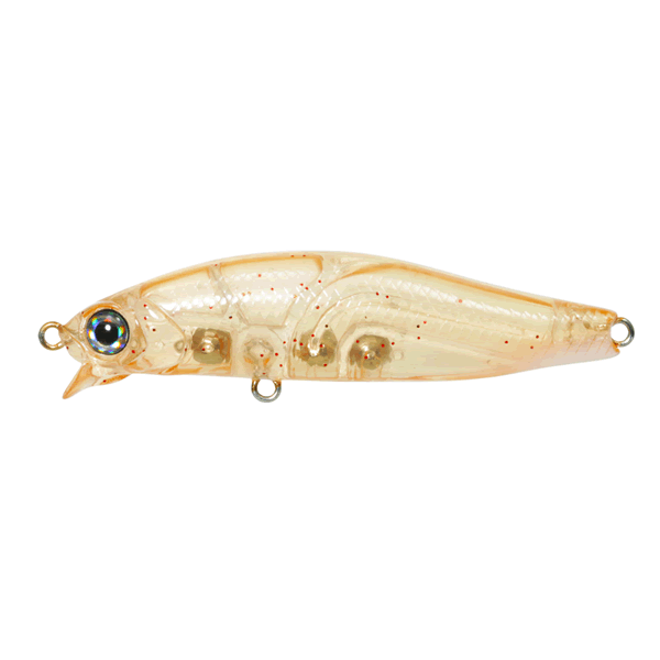 issei UMITARO AME MINNOW 55MR-SF 55mm : 3.8g Slow Froating #005 OKIAMI TAIL GLOW saltwater fishing lure