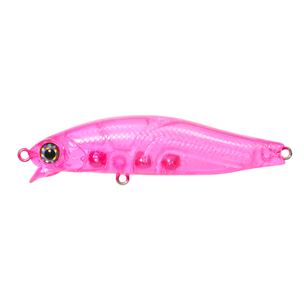 issei UMITARO AME MINNOW 55MR-SF 55mm : 3.8g Slow Froating #013 BRIGHT PINK saltwater fishing lure
