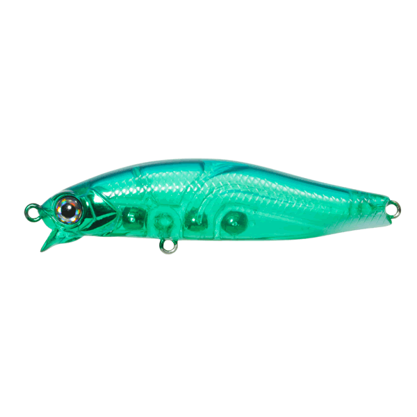 issei UMITARO AME MINNOW 55MR-SF 55mm : 3.8g Slow Froating #014 KABURA GREEN TAIL GLOW saltwater fishing lure