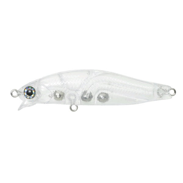 issei Ame minnow 56SR-SS 55mm : 3.9g Slow Sinking #001 CLEAR