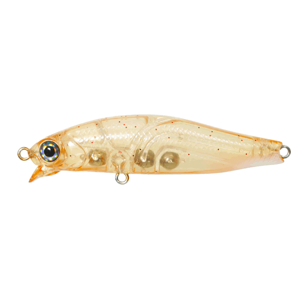 issei UMITARO AME MINNOW 55MR-SS 55mm : 3.9g Slow Sinking #005 OKIAMI TAIL GLOW saltwater fishing lure