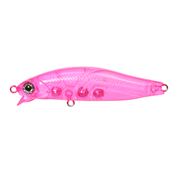 issei UMITARO AME MINNOW 55MR-SS 55mm : 3.9g Slow Sinking #013 BRIGHT PINK saltwater fishing lure