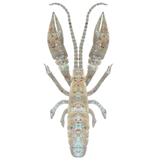 RUDIE'S HATA GUI EBI 3.0" (7 pcs/pack) CLEAR HOLO
