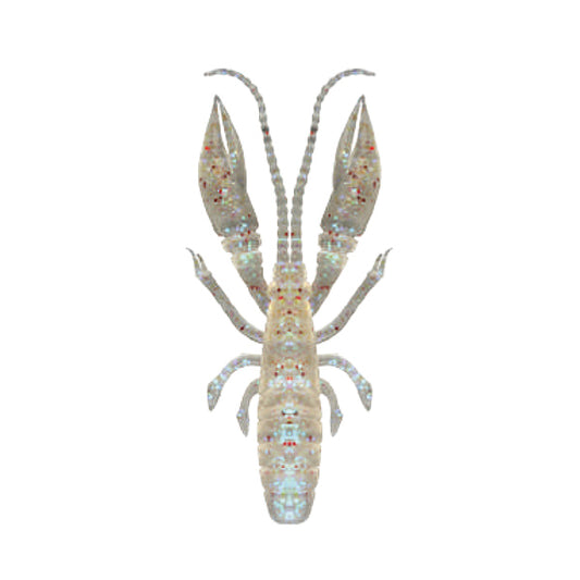 RUDIE'S HATA GUI EBI 3.5" (6 pcs/bag) CLEAR HOLO