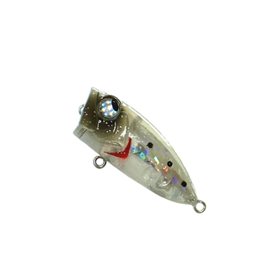 RUDIE'S MEBA POPPER Z 35mm : 3.5g SHIRASU / SILVER RAME