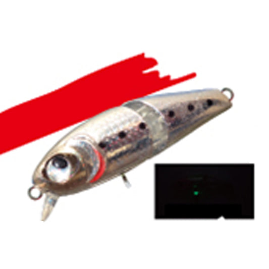 RUDIE'S MEBA MINNOW JT F 50mm : 4.6g Floating GINGIRA SHIRASU