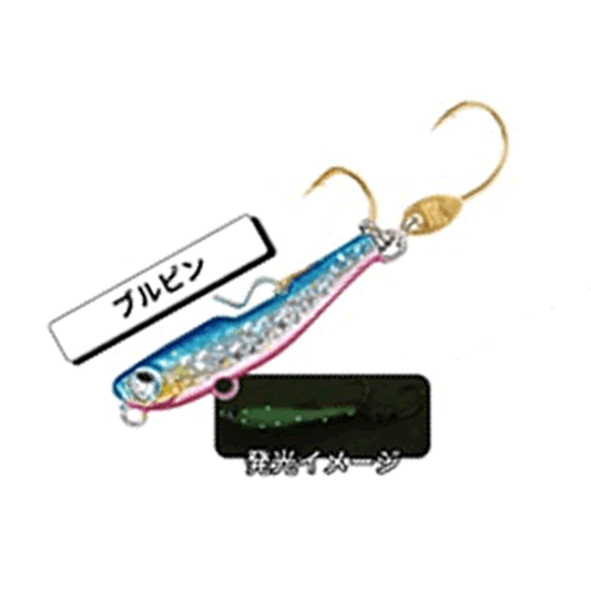 RUDIE'S GYOSHI METAL TSURANUKI 2.5g BLUE PINK
