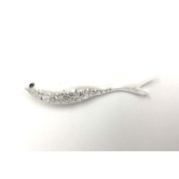 ISM AIRTERRIS 2.8" (7 pcs/pack) #04 SITE WHITE freshwater fishing lure