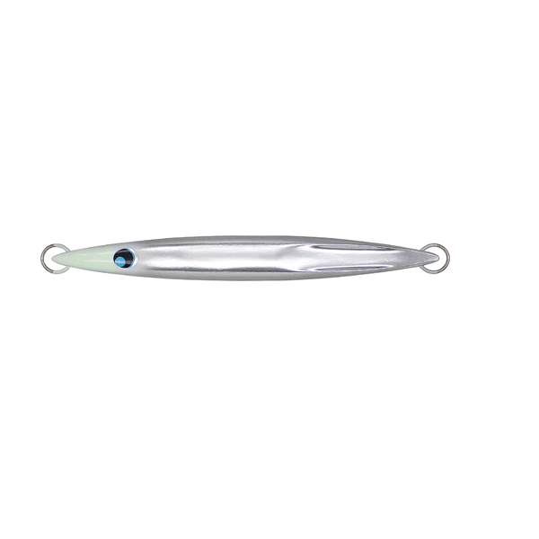 UROCO UROCO JIG 200g ALUMINUM #012G ALUMINUM SILVER GLOW HEAD