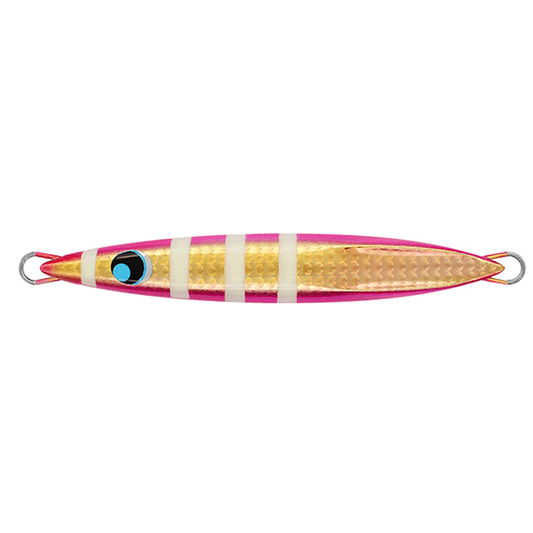 UROCO JIG SHORT 150g #005G PINK GOLD ZEBRA GLOW