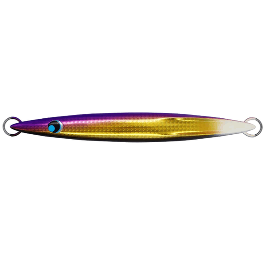 UROCO UROCO JIG TACHICORO 200g #215G PURPLE GOLD/BLACK BERRY/GLOW TIP