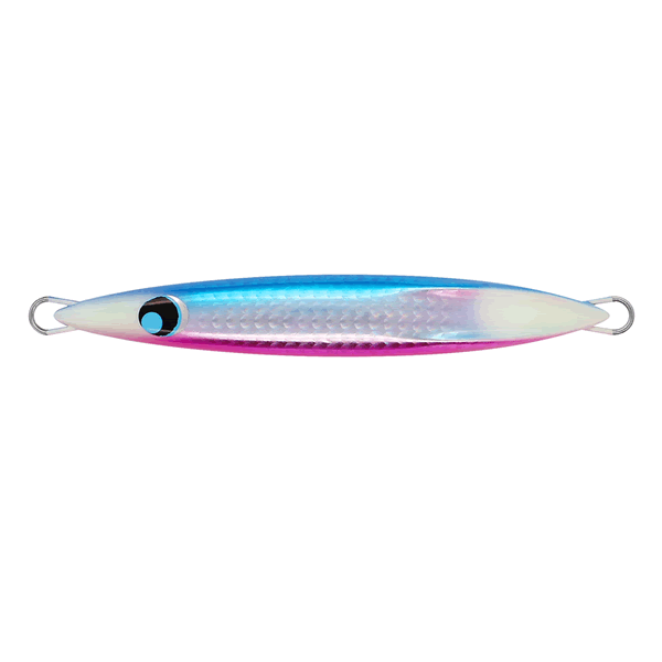 UROCO UROCO JIG SHORT 150g #006G BLUE&PINK DOUBLE END GLOW saltwater fishing lure