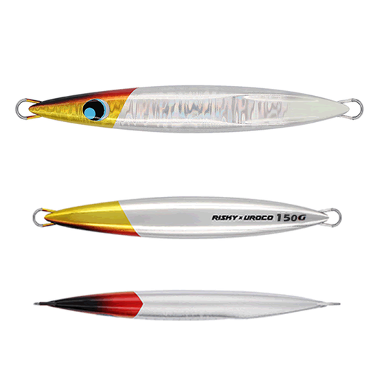UROCO UROCO JIG SHORT 150g RISKY #302G AKAKIN HEAD / GLOW TIP