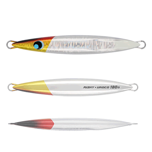 UROCO UROCO JIG SHORT 180g RISKY #302G AKAKIN HEAD / GLOW TIP