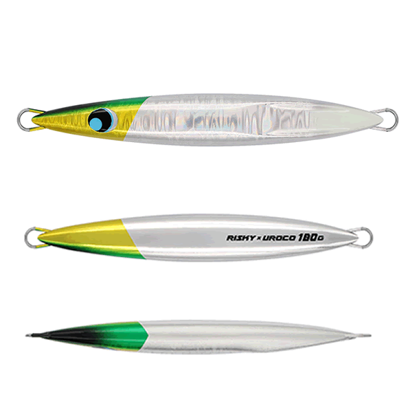 UROCO UROCO JIG SHORT 180g RISKY #303G MIDKIN HEAD / GLOW TIP