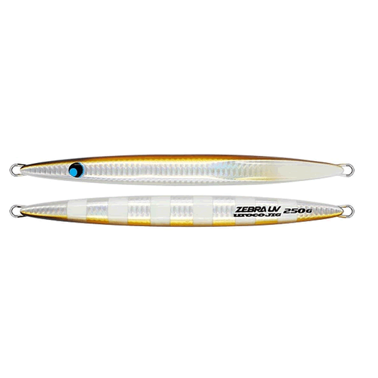UROCO UROCO JIG 250g ZEBRA UV #504GUV HOLOGRAM BARRACUDA UV ZEBRA