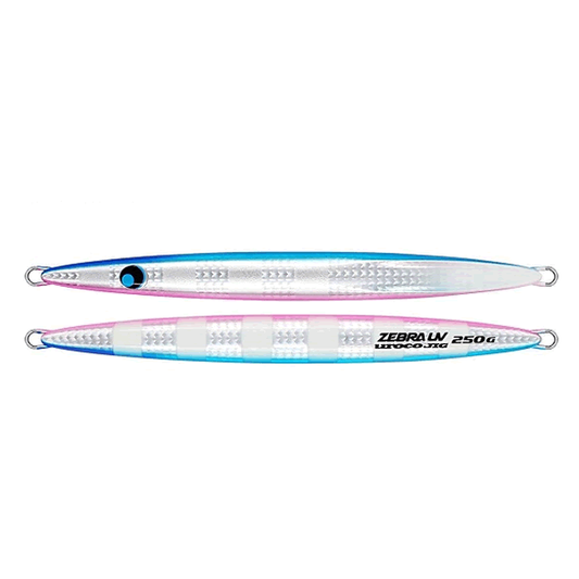 UROCO UROCO JIG 300g ZEBRA UV #505GUV BLUE&PINK UV ZEBRA