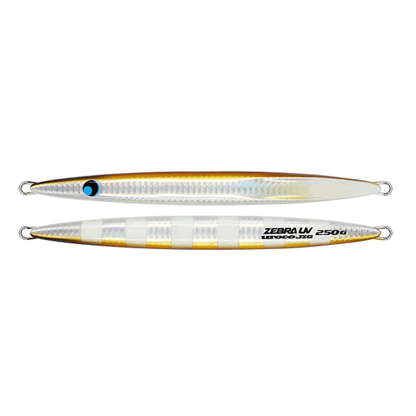 UROCO UROCO JIG 350g ZEBRA UV #504GUV HOLOGRAM BARRACUDA UV ZEBRA