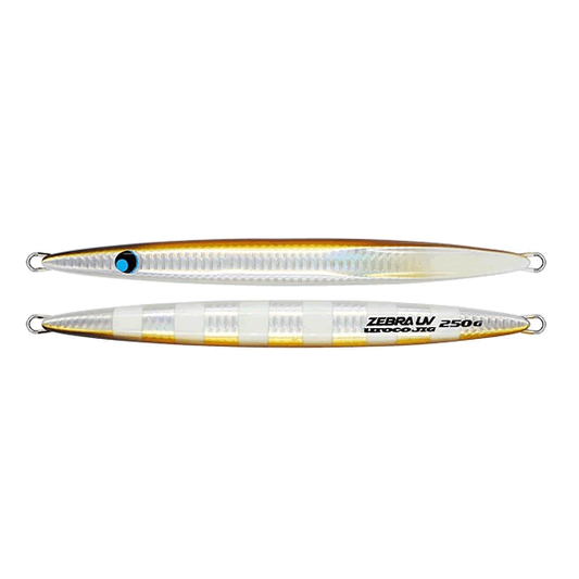 UROCO UROCO JIG 350g ZEBRA UV #504GUV HOLOGRAM BARRACUDA UV ZEBRA