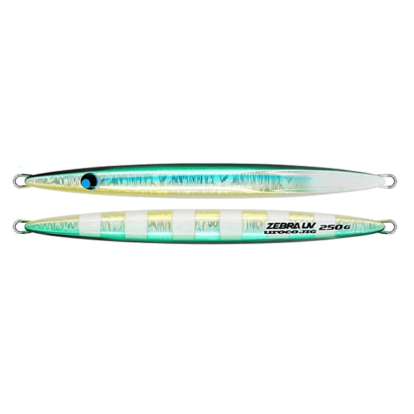 UROCO UROCO JIG 400g ZEBRA UV #503GUV HOLOGRAM MACKEREL UV ZEBRA