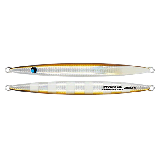 UROCO UROCO JIG 400g ZEBRA UV #504GUV HOLOGRAM BARRACUDA UV ZEBRA