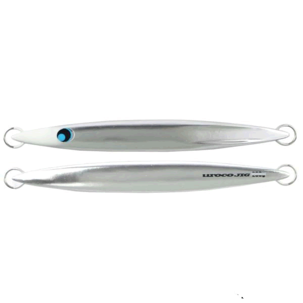 UROCO UROCO JIG 80g ALUMINUM #012G ALUMINUM SILVER GLOW HEAD